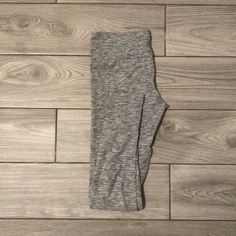 Aritzia Light Gray Cotton Leggings